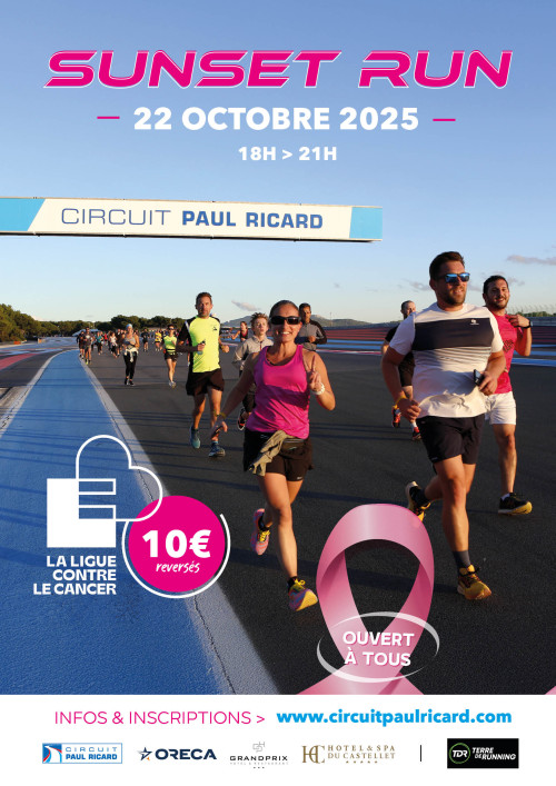 SUNSET RUN x OCTOBRE ROSE - 22 OCTOBRE 2025