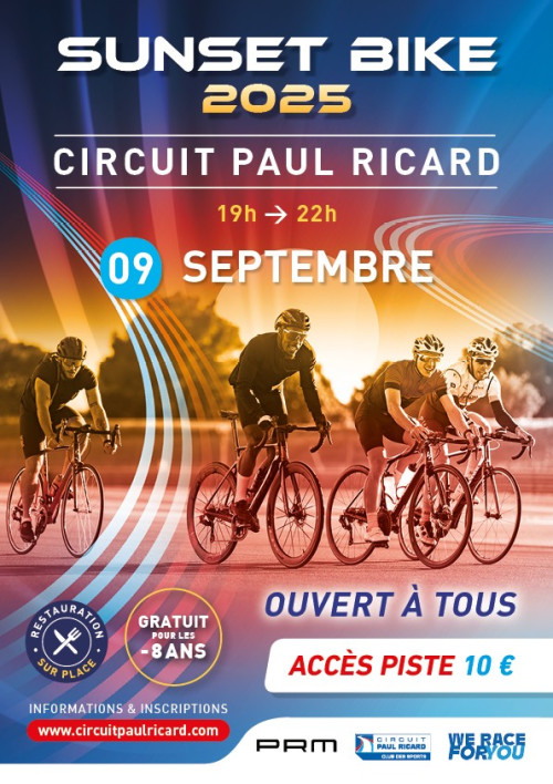 SUNSET BIKE - 09 SEPTEMBRE 2025