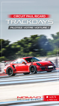 TRACKDAY NOMAD DRIVING EVENT - 22 AOÛT 2026