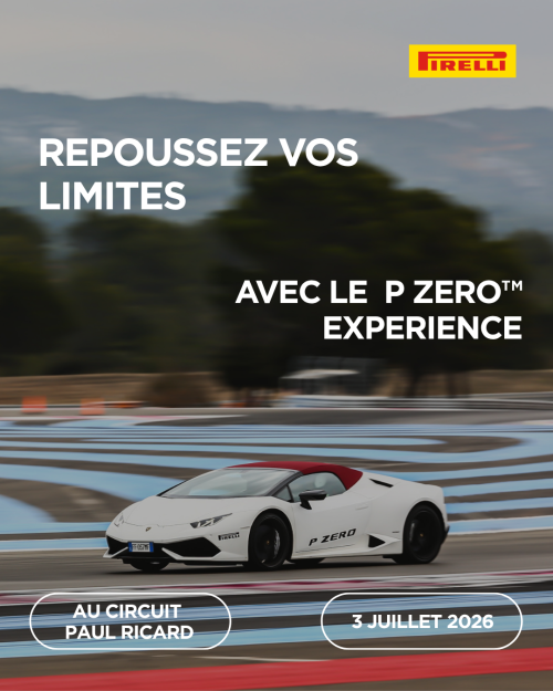 PZERO&trade; EXPERIENCE - 3 JUILLET 2026