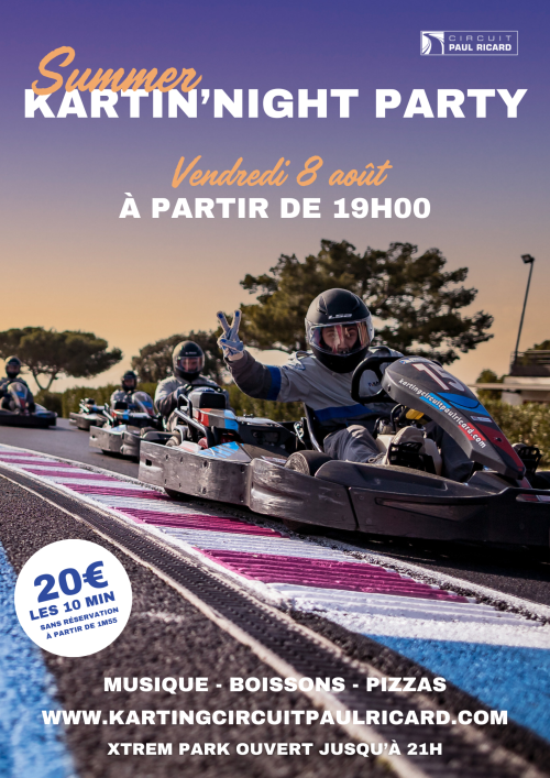 SUMMER KARTIN'NIGHT PARTY - 8 AOÛT 2025